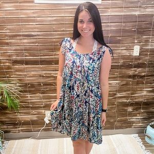 Floral tank dress